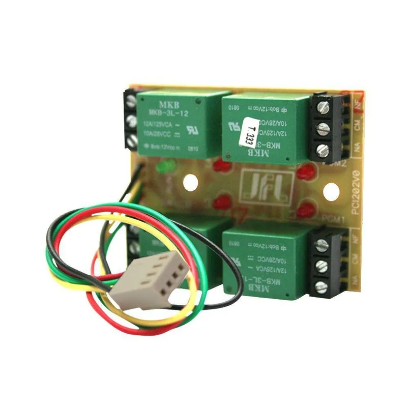 Modulo Pgm 4 Saidas Compativel Com Todas As Centrais De Alarme Active Jfl