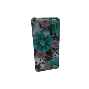 Capa Capinha De Celular Samsung Galaxy A10s Super Resistente Cor:flores Verdes
