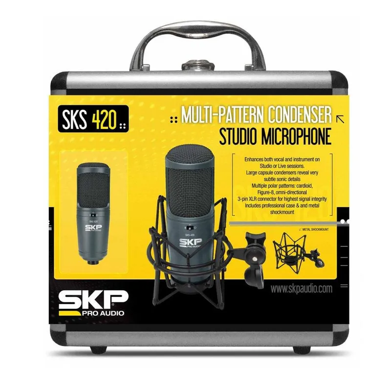 Microfone Condensador Skp Sks-420 - AC1489