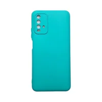 Capa Xiaomi Redmi 9t Silicone Aveludada Protege Câmera Colorida Capinha Anti Impacto Redmi 9t:verde Água