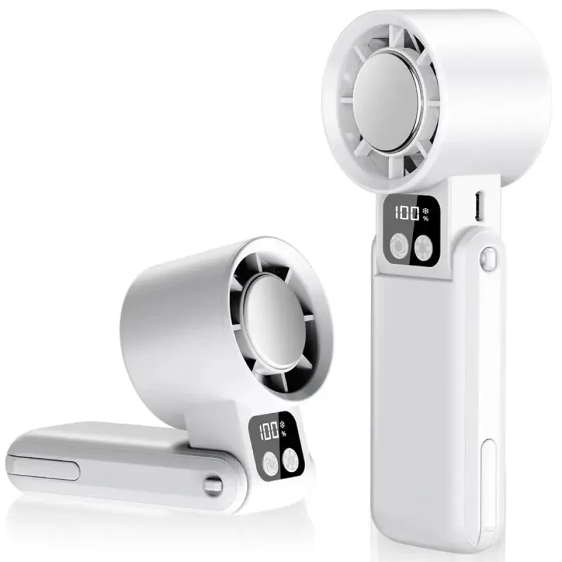 Mini Ventilador Portátil Recarregável Durawell – Potente, Silencioso E Inteligente