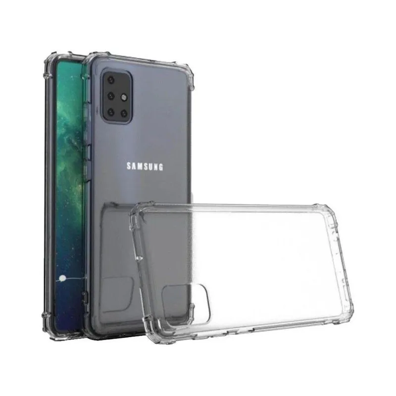 Capa de Celular para A71, Plástico Anti-Impacto