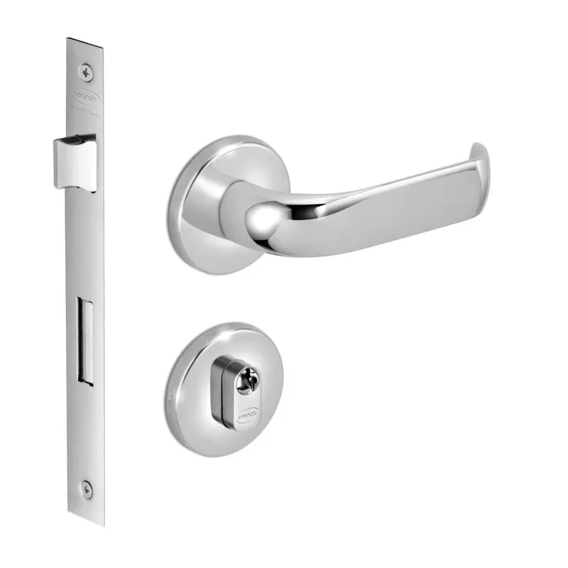 Fechadura Duna 2 Externa 55mm Cromado M0915z R0069 Ez1750 Imab