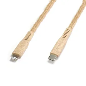 Cabo De Fibra Carregador Lightning Mfi Para Type C - Hemp
