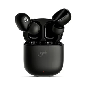 Fone De Ouvido Bluetooth Earbud Get Tws Drop - Resistente A Respingos - Carregamento Rápido - Preto
