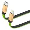 Cabo Lightning Compatível Iphone Ipad Ipod 1m Leve-me Tipo C Para Power Delivery Flexível