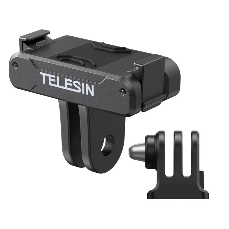 Suporte Adaptador Magnético De Engate Rápido Para Dji Osmo 360, Action 5 Pro, Action 4 E Action 3 - Telesin