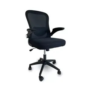 Cadeira Escritório Ergonômica C7 Neo Pure com Encosto Tela Mesh e Base Giratória - Preta