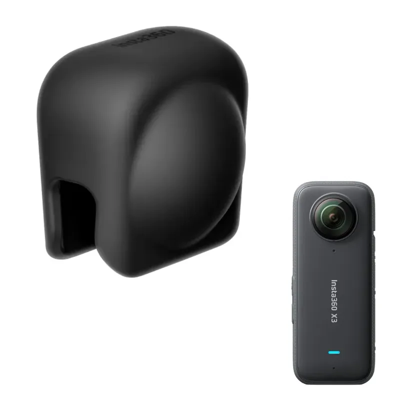 Capa De Silicone Para Lentes Da Insta360 X3