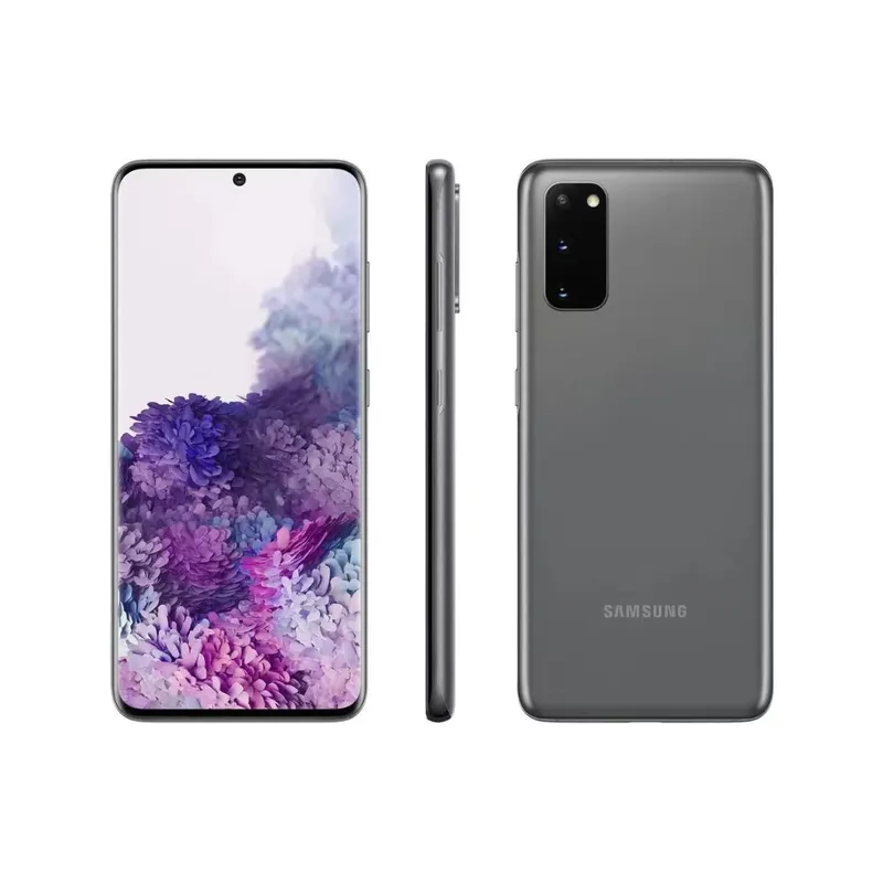 Usado: Samsung Galaxy S20, 128GB, Cosmic Gray - Muito Bom