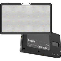Iluminador LED Bicolor Colbor Pl8b 8w Bateria Recarregável LED120c
