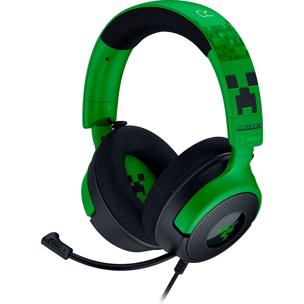 Headset Razer Kraken V4 X Minecraft Edition
