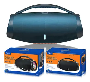Caixa De Som Bluetooth Inova Md-12257 Portátil Ipx6 40w Com LEDs RGB