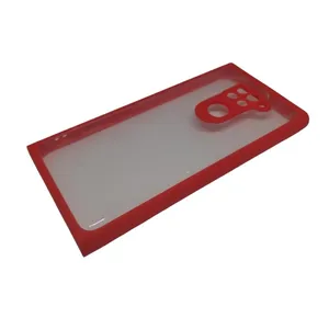 Capa Capinha De Celular Note 9 Ou 10x 4g Emborrachada Ante Queda Cor:vermelho