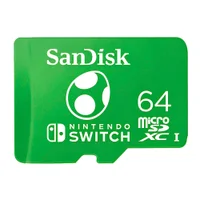 Cartão Memória Micro Sd Sandisk 64gb P/nintendo 100mbs