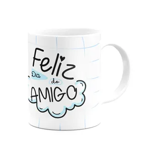 Caneca Amizade - Para Um Super Amigo - Feliz Dia Do Amigo