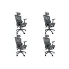 Cadeira De Escritório Presidente Executiva Oficial Titan - Cinza - 4