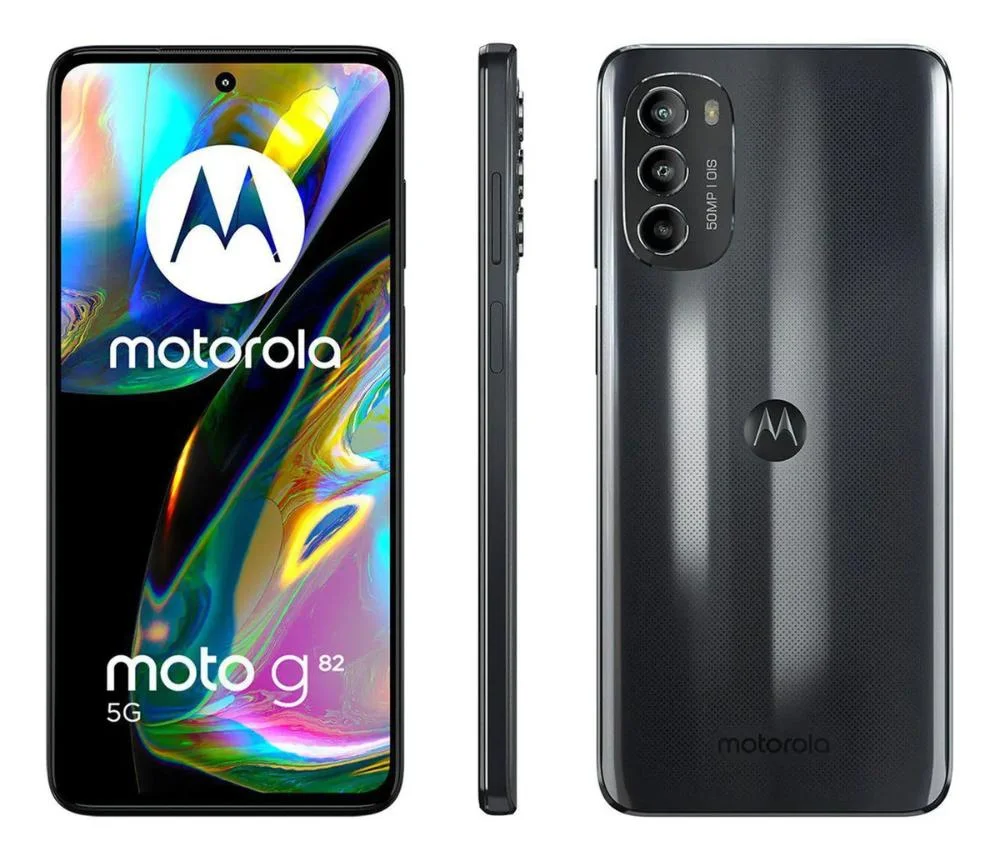 Usado - Moto G82 128GB Preto - Muito Bom