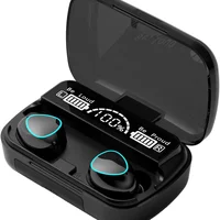 Fone De Ouvido Sem Fio Potipo M10-tws Bluetooth 5.1, Fone De Ouvido Intra-auricular À Prova D'água Ipx7, Microfone Estér