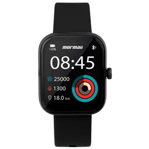 Relógio Smartwatch Mormaii Life Ultra Ref: Molifeuac/8v Prateado