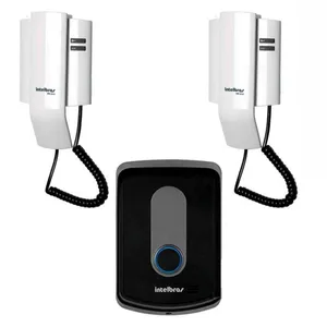 Kit Porteiro Intelbras - Ipr 8010, Com 02 Monofones Internos Para Atendimento
