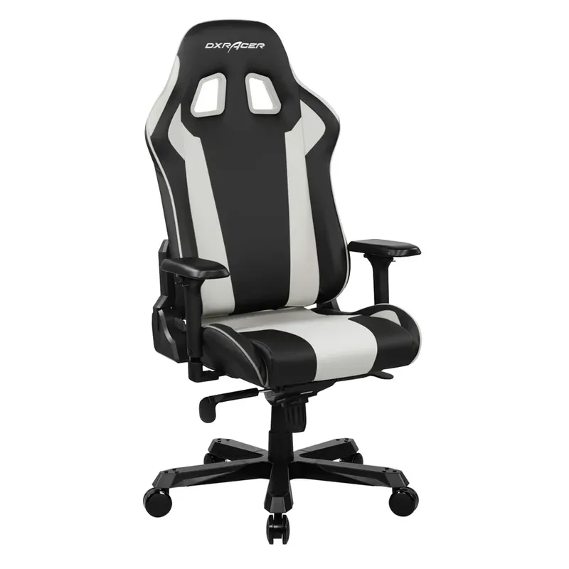 Cadeira Gamer Dxracer K99-NW, Até 150Kg, Rodas silenciosas, Preto, King (k99-nw)
