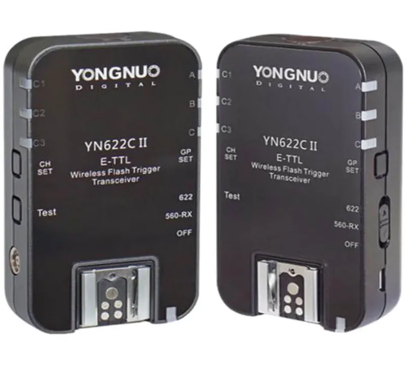 Rádio Flash Yongnuo Yn-622n Ii I-ttl, Para Nikon, Com 2 Transmissores