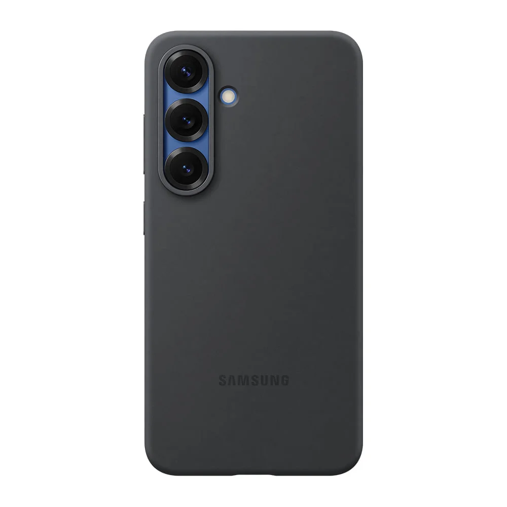 Capa Protetora Silicone Galaxy S25 Preta