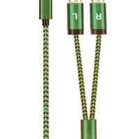 Cabo Lightning X Rca 2 Vias 1m Adaptador 8 Pinos X 2 Rca St