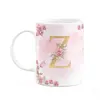 Caneca Floral Mães - Inicial Do Nome Letra Z - 325ml