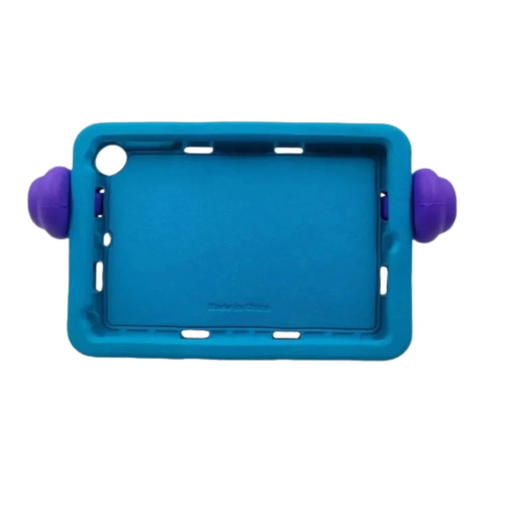 Capa Infantil Tela 7 " Universal Com Apoio Para Carros Azul E Roxa