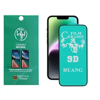 Película Cerâmica 9d Hd Compatível Para Samsung Galaxy S23 Fe A54 Proteção Total Full Cover Anti Impacto