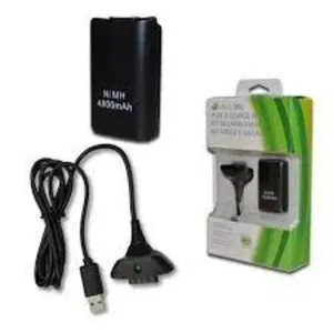 Kit Play And Charge Bateria Controle XBOX 360 +