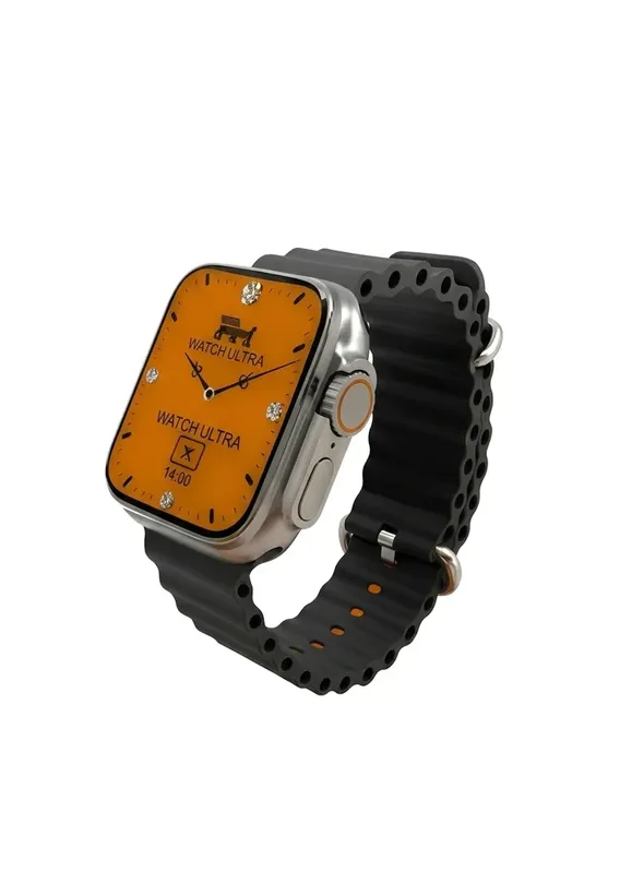 Smartwatch Microwear Ultra 3 Mini 38mm para Pulso Fino com IA ChatGPT, Pulseira Preta