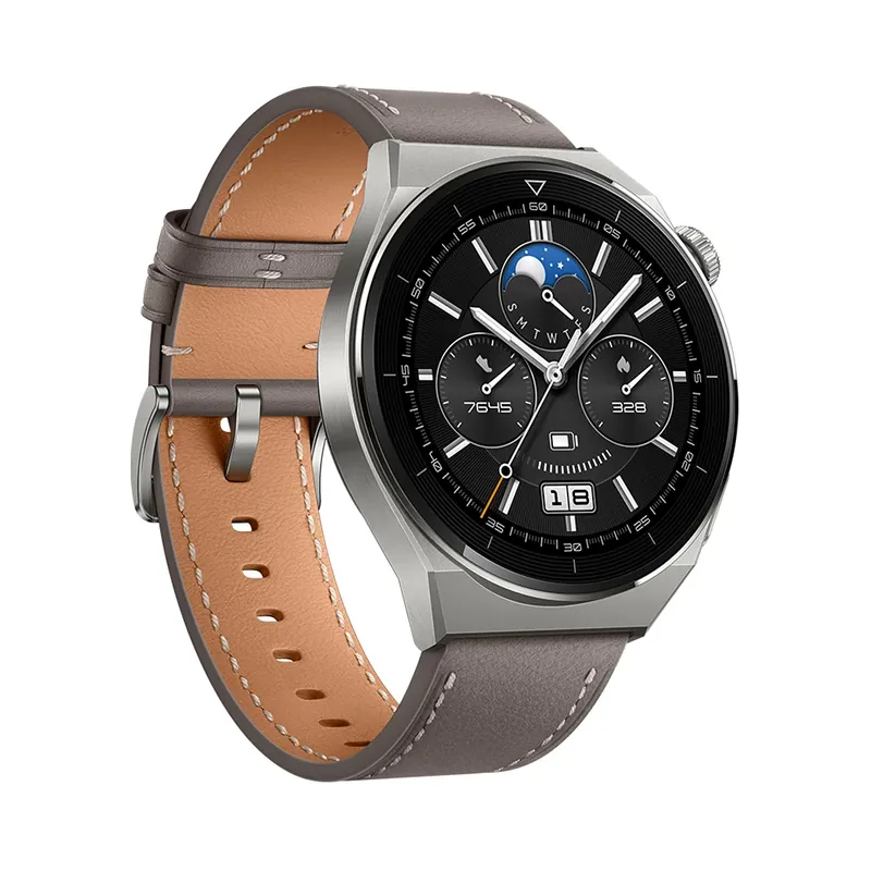 Smartwatch, Huawei Watch Gt 3 Pro, Cerâmica Nano Cristalina, Ecg, Um Companheiro De Saúde Atencioso, Mais De 100 Modos De Treino, Cinza