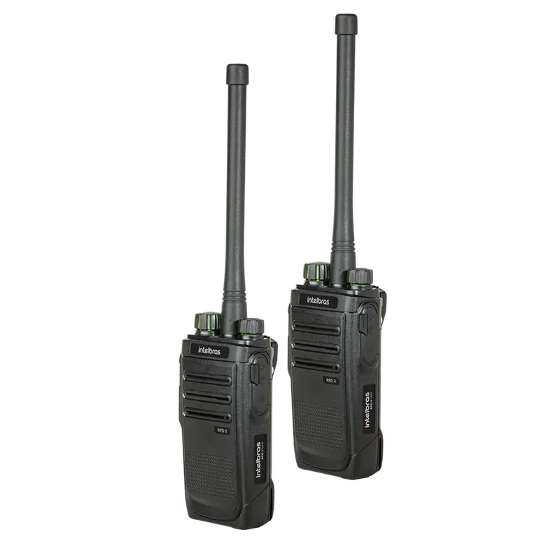 2x Radio Comunicador Vhf Ht Walkie Talkie Profissional Rpd8 Intelbras
