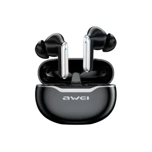 Fone De Ouvido Bluetooth Awei T50 Tws Intra-auricular Com Redução De Ruído, Microfone E Controle Por Toque