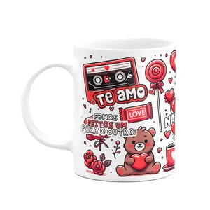 Caneca Namorados - Fomos Feitos Um Para O Outro - Teddy Bear