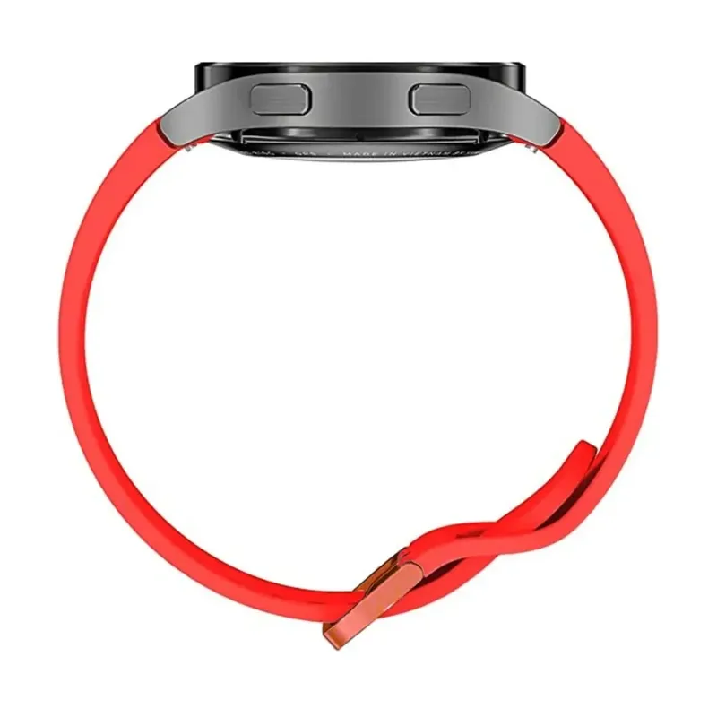 Multiira Moderna Sam Watch 7 Vermelha: Toque De Cor