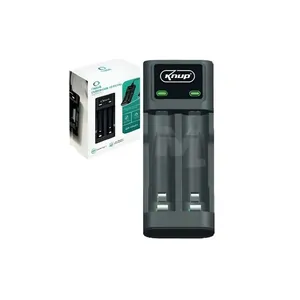 Carregador De Pilhas Aa / Aaa Conexao Type-c Knup - Kp-cp601