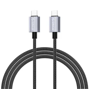 Cabo Carregamento Rápido Orico, USB TIPO-C, 1 Metro, Preto - Pd100w