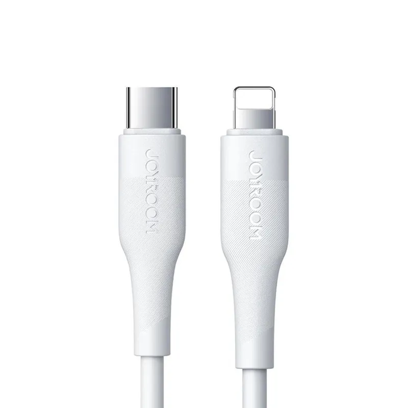 Cabo USB C 20w Lightning 2.0, 1,2m, Branco - Joyroom