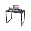 Escrivaninha Trevalla Kuadra Me90-e10 Industrial 90cm Preto Onix