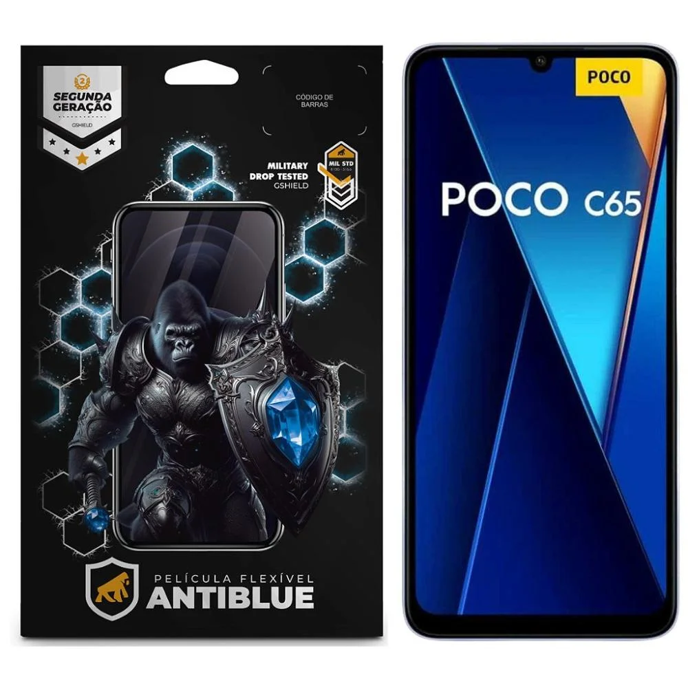 Película Para Xiaomi Poco C65 - Antiblue - Gshield