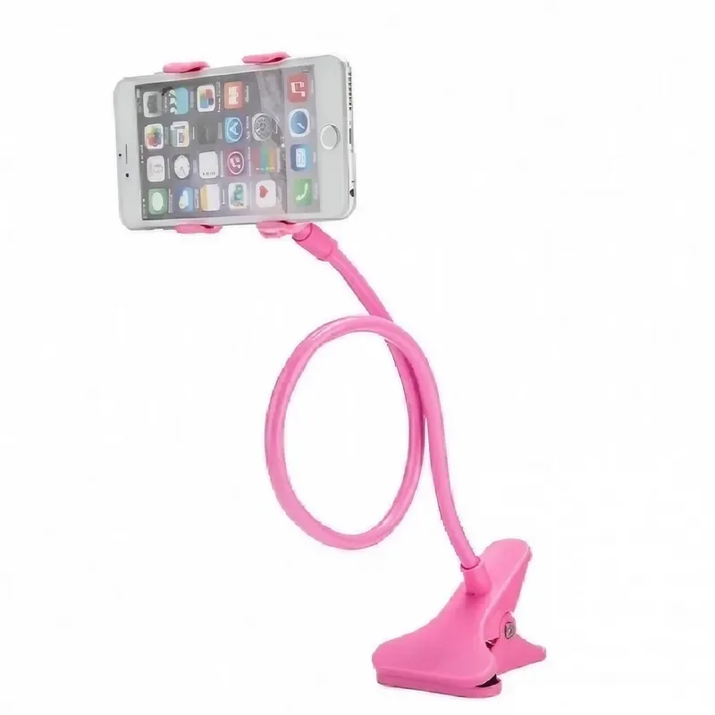 Suporte Celular Articulado Mesa Haste Flexível Universal Cor:rosa;tamanho:único;gênero:unissex