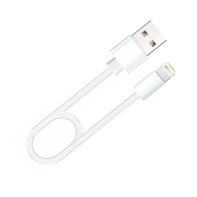 Cabo Usb Ligthning De Iphone 11 12 13 14 Curto Pequeno 30cm