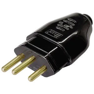 Plug Tomada 2p+t Macho 20a Preto
