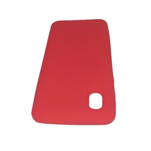 Capa Capinha Case Galaxy A01 Core Emborrachada Flexível Anti Queda A01 Core:laranja Florecente