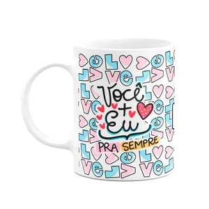 Caneca Namorados - Você+eu Te Amo Patoda Vida - Ducklove