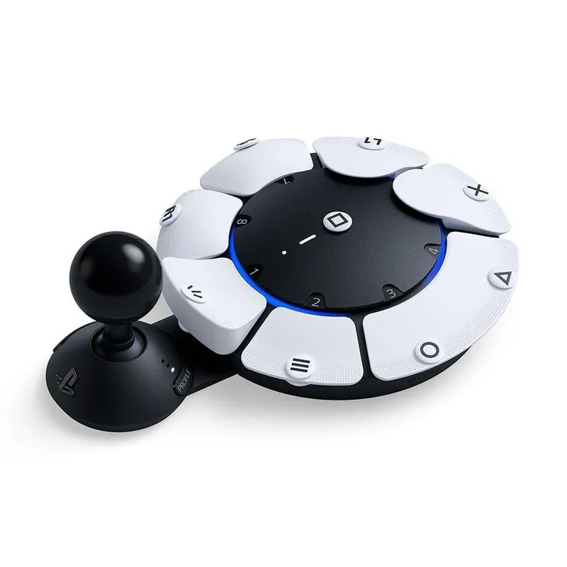 Controle Access Sony, para PS5 Slim e PS5 Pro, Sem Fio, Branco - CFI-ZAC1